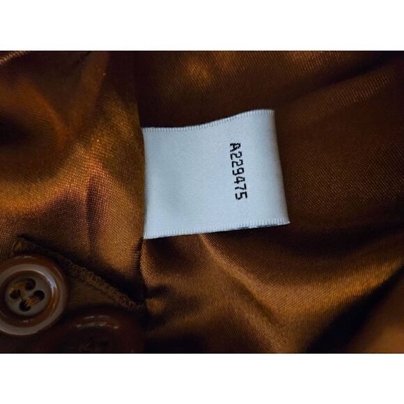 Linea by Louis Dell'Olio rust colored vintage coat. Size XL. - Picture 6 of 6